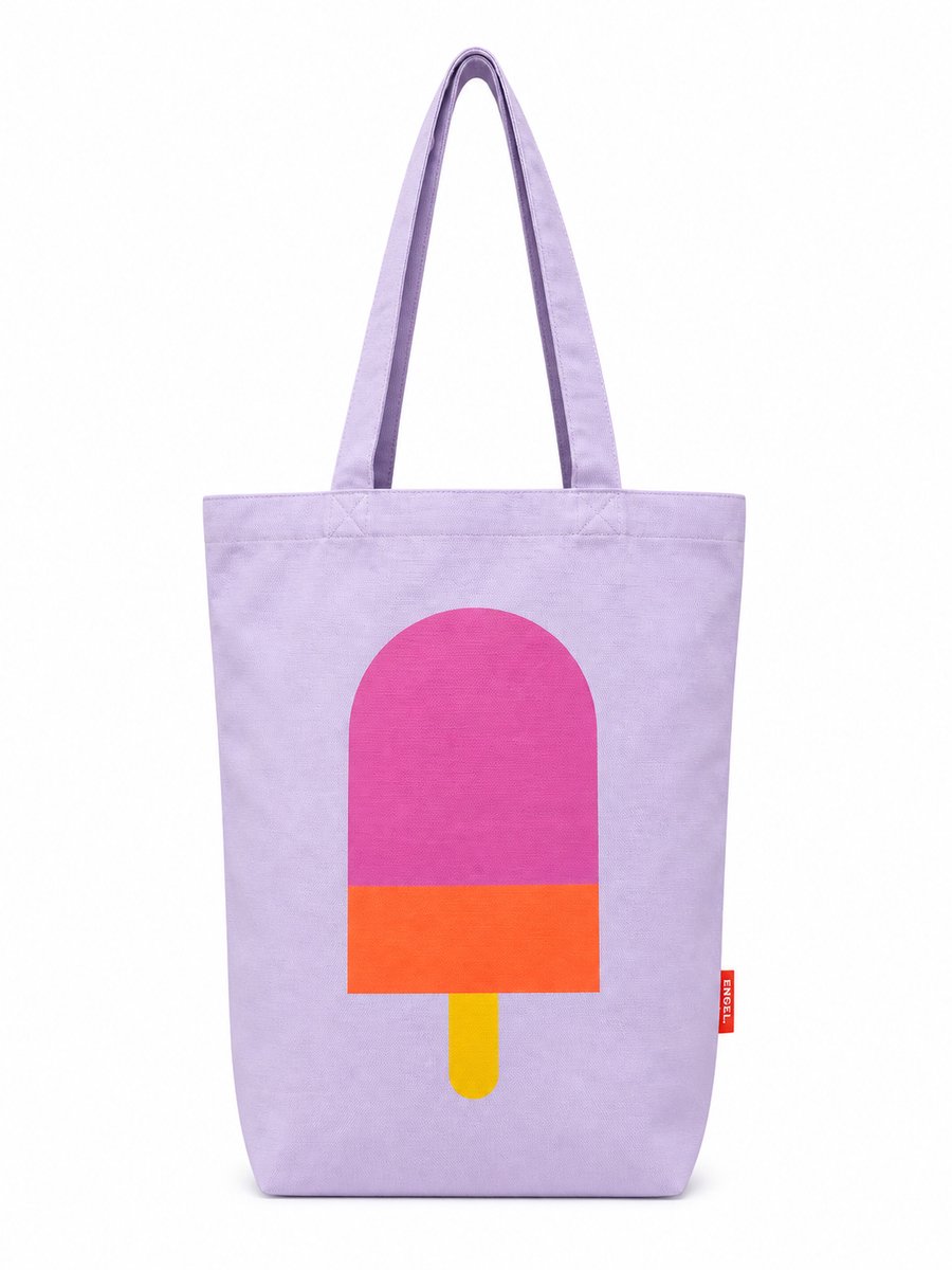 ENGEL. Tote bag Lilac Joy - 50x40x14cm