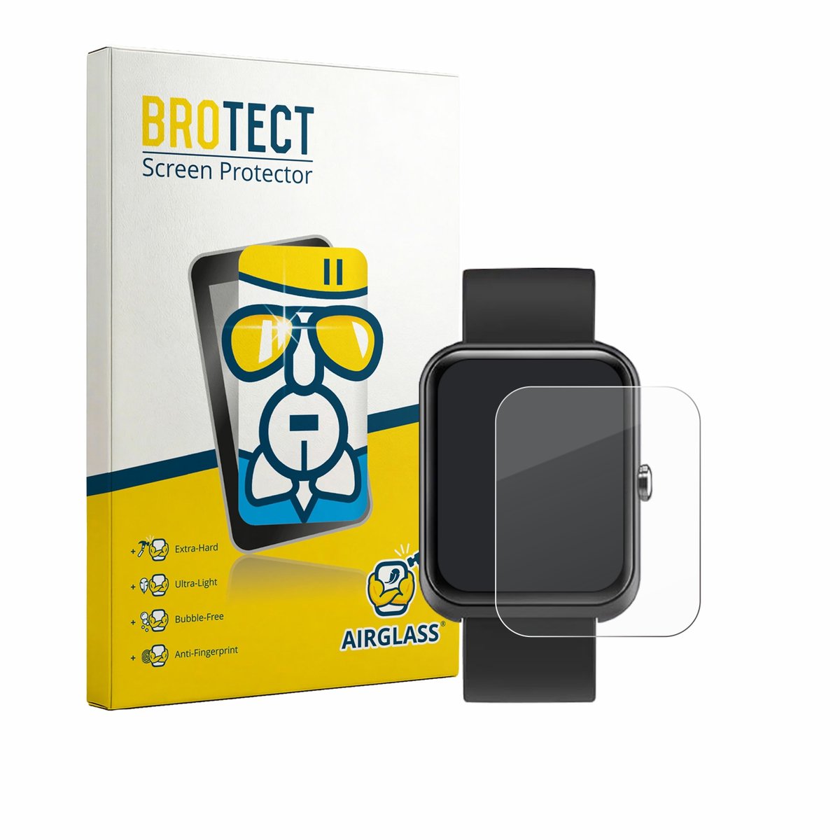 Screenprotector voor Lebexy XY-220402 1.3" Beschermglas transparant