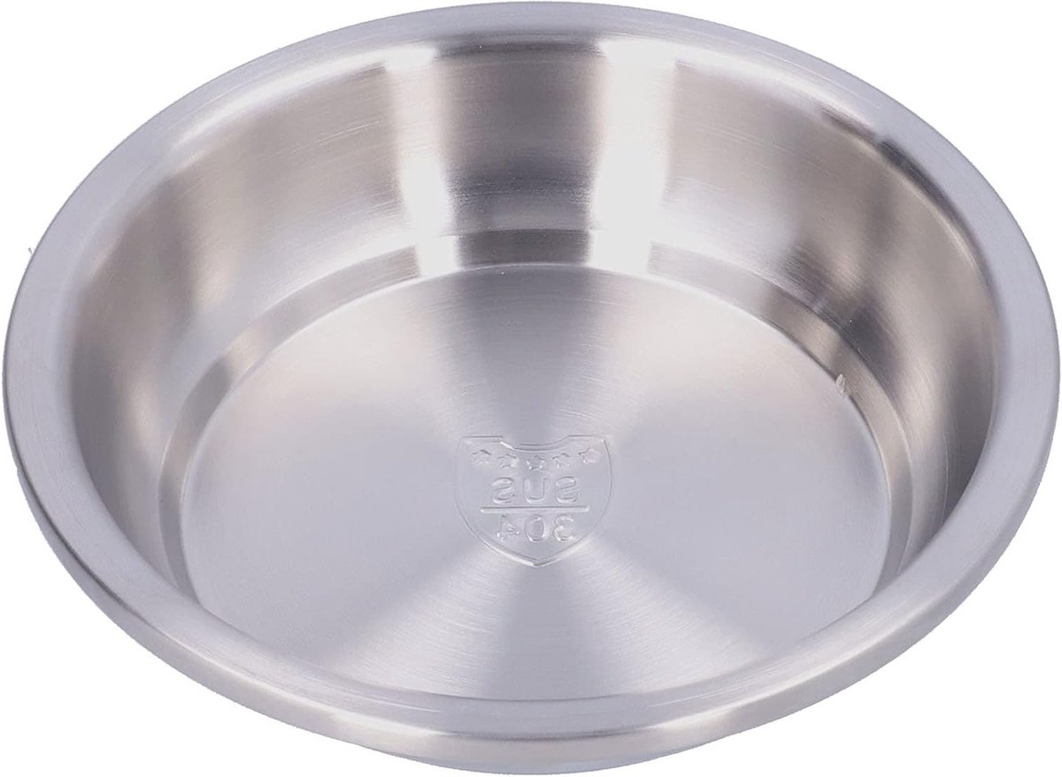 Rvs Serveerschaal – Food Grade, Afgeronde Rand, Metalen Dienblad