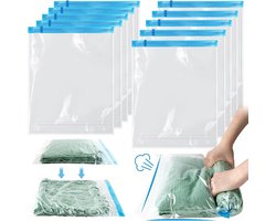 Reis Vacuümzakken 10 Stuks 40x60 cm - Herbruikbare Opbergzakken voor Kleding