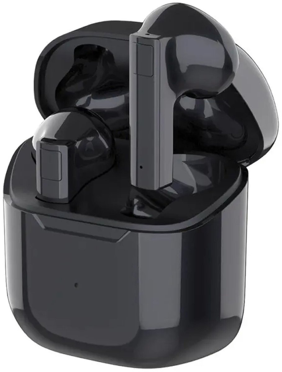 4smarts SkyBuds 2 TWS Bluetooth Headset ENC Draadloze Oordopjes Zwart