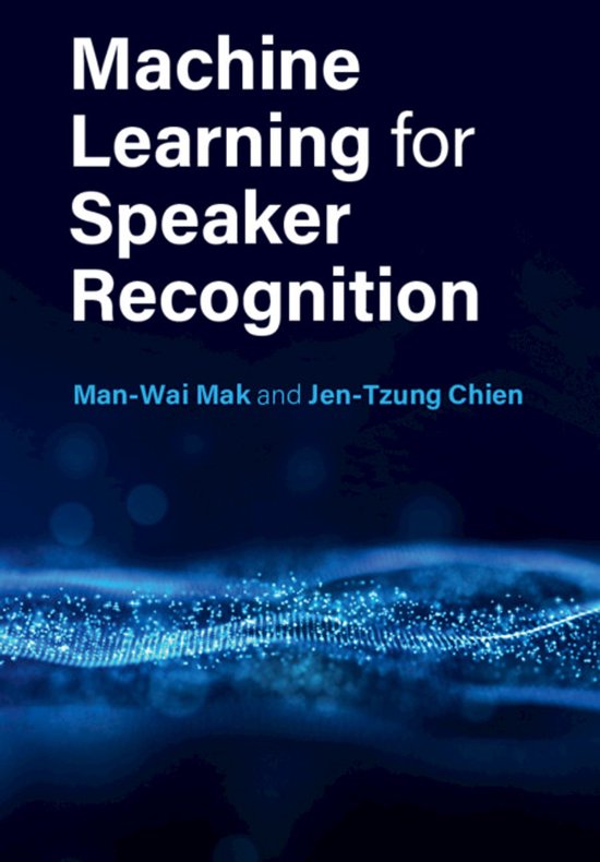 Machine Learning for Speaker Recognition - cover