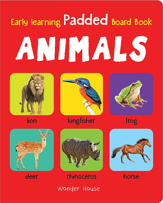 My Early Learning Book of Animals - cover