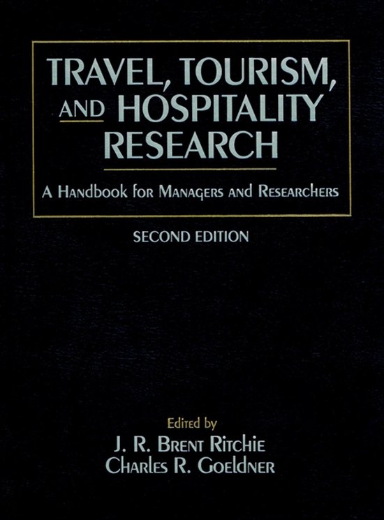 Travel, Tourism, and Hospitality Research - cover