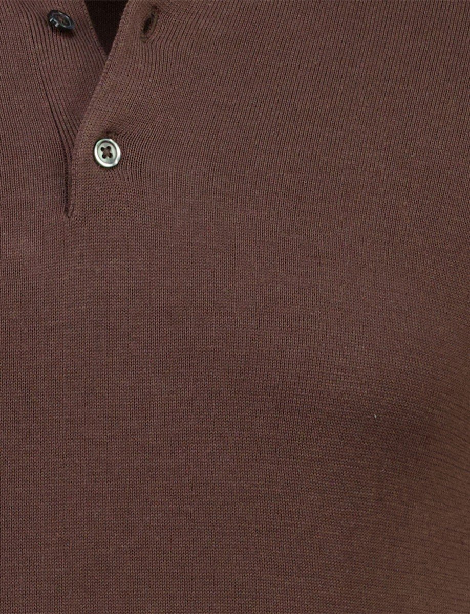 Born With Appetite - BWA26106WO51 - WOLF knitted polo SS