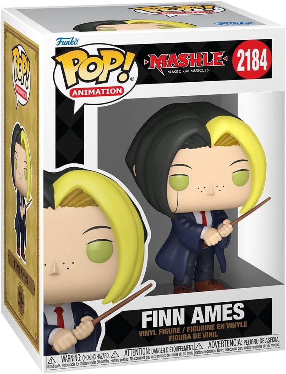 Mashle Finn Ames Vinyl Figur 2184 Unisex Funko Pop! - Neutraal - Standard