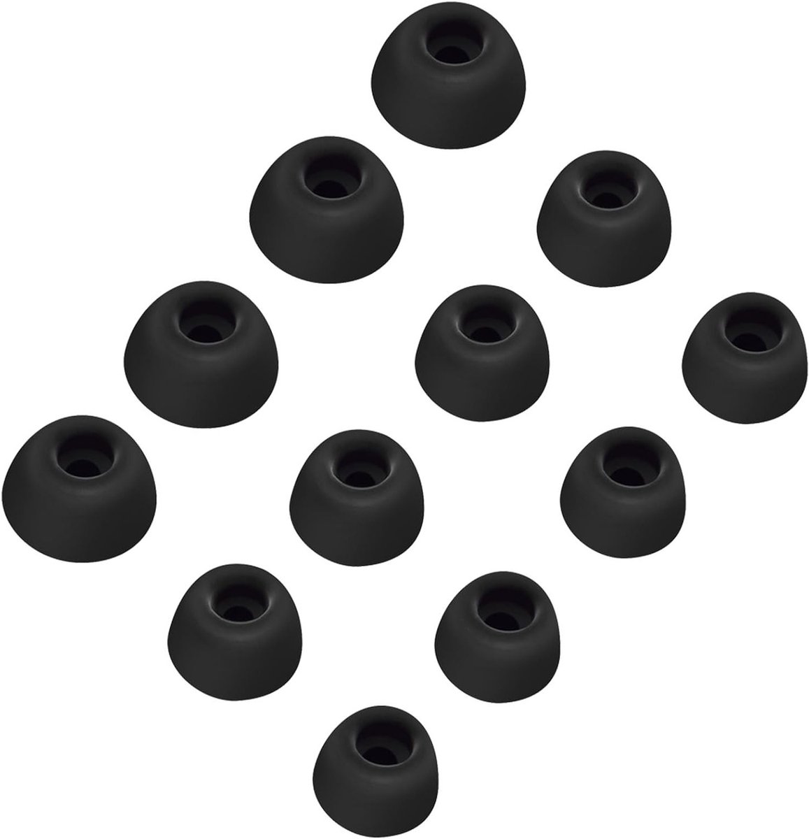 Draadloze oordopjes vervangende siliconen tips voor Soundcore P40i/P30i/Sport X10, 3 maten, 6 paar, comfortabel en duurzaam