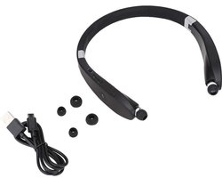Allecto - Bluetooth Headphones - Draadloze Hoofdtelefoon - Noise Cancelling - Zwart - Oordopjes met Microfoon - Geschikt voor Volwassenen - SX-991