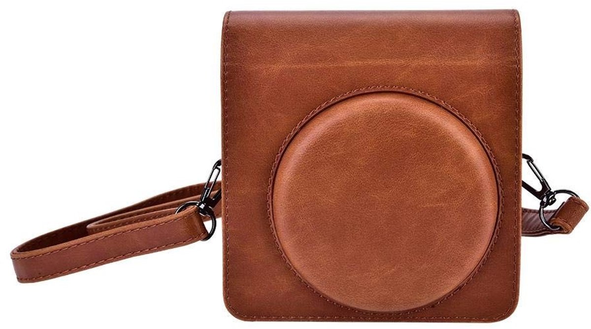 Allecto - Instant Camera Case - Beschermende camera tas - PU leer - Blauw - Handig voor onderweg - Geschikt voor SQ6 - Stijlvolle uitstraling