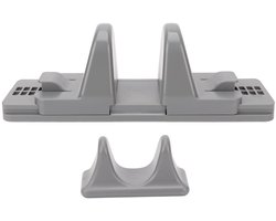 Psoas Spierontspanning Tool - Verstelbare Heupmassager voor Diepe Weefselmassage (Grijs)