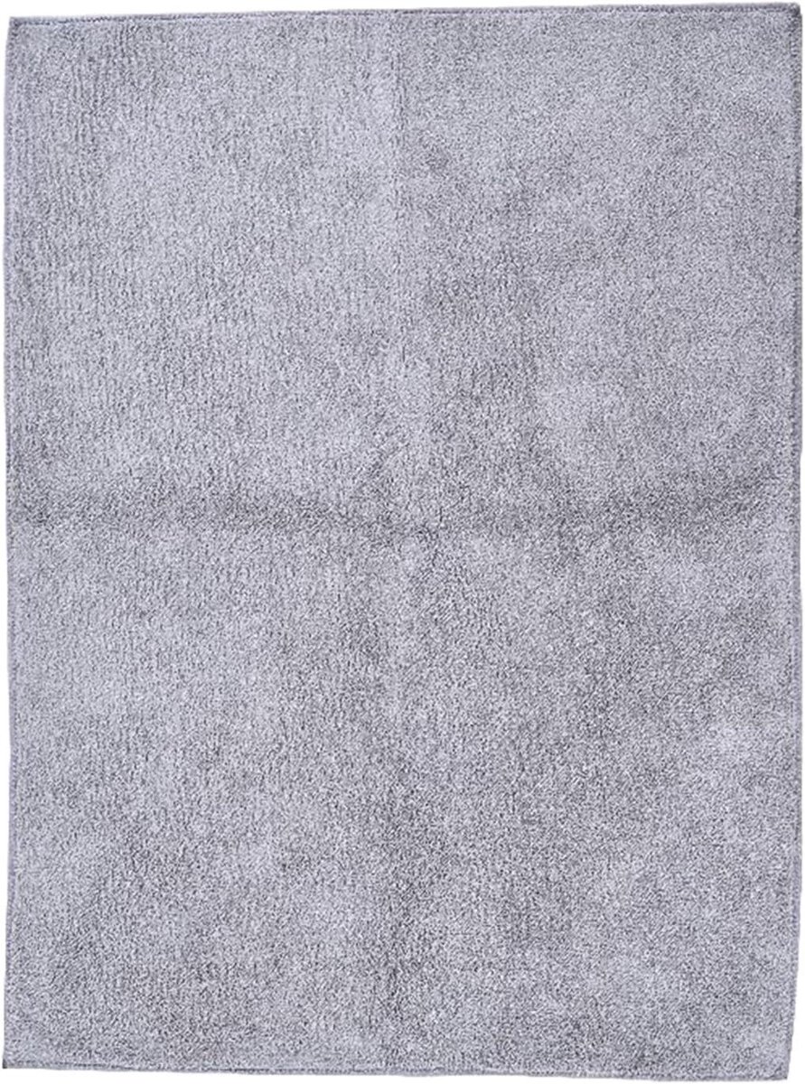 Reinigingsdoek - Glasdoek - Vlekken Verwijderen - Dubbele Textuur - 30x39cm - Grijs