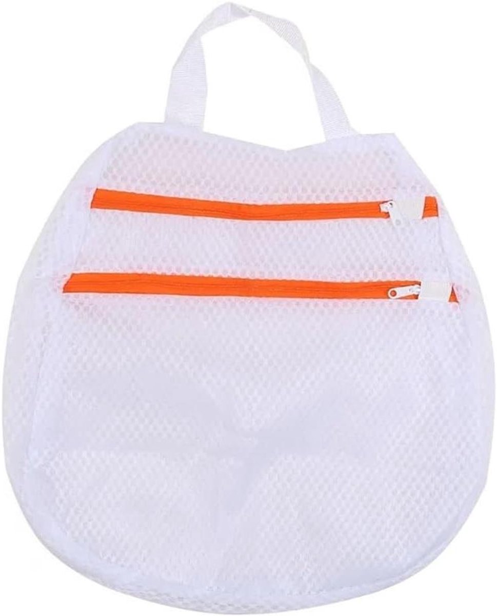 Wasnetten met ritssluiting - Waszakken mesh - Delicate was beschermen - Fijne maasstructuur - 4 stuks diverse maten - Grijs