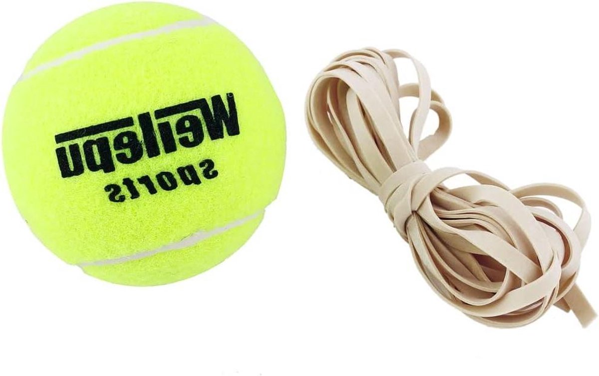Tennisbal - Trainingsbal - Buitensporten - Hoge Elasticiteit - 64mm Diameter - Geel Groen