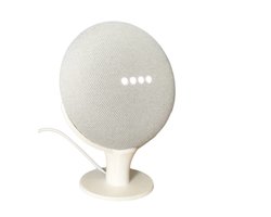 Ibley Home - Standaard voor Google Home/Nest Mini - Wit - Kabelhouder