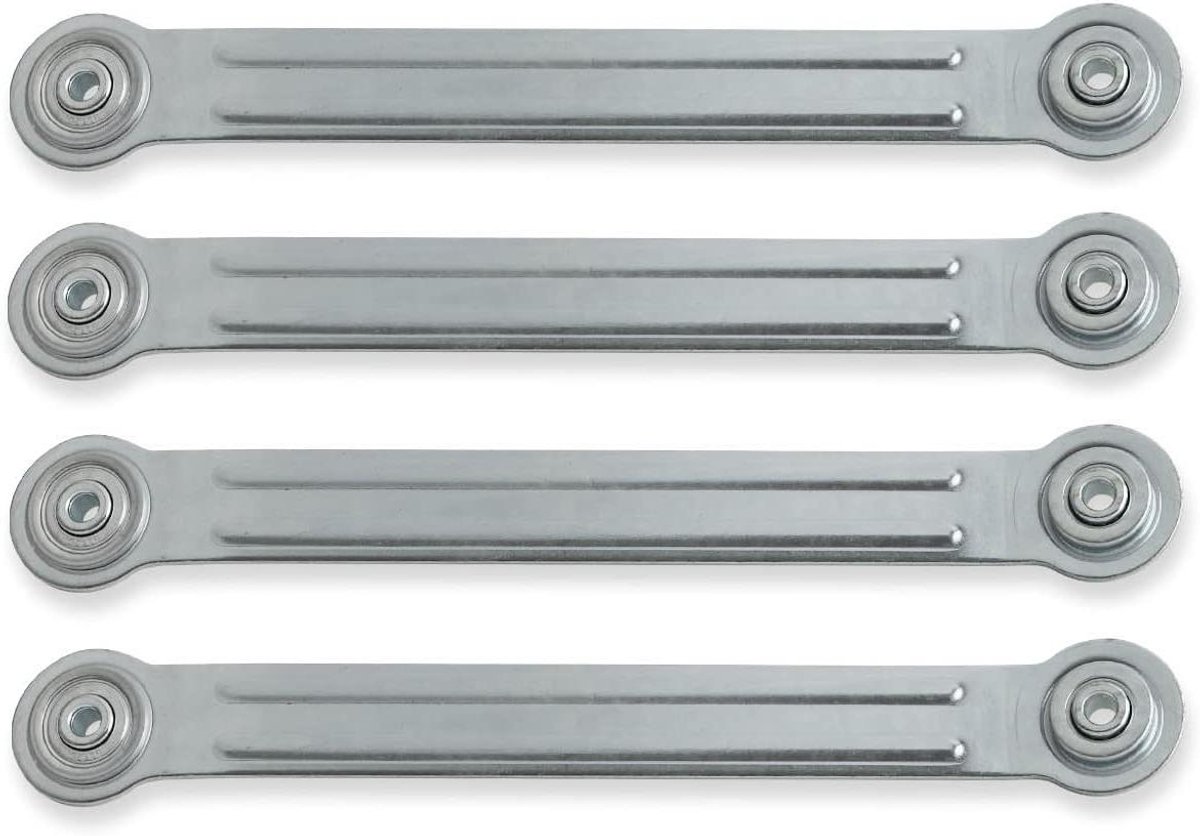 Draagarm Beugels - Vervangende Onderdelen - Stoel Herstellen - Roestbestendige Coating - 10 Inch Lengte - Zilver