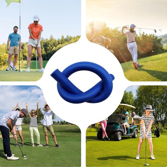 Golf Swing Trainer - Houdingscorrector Golf - Golf Techniek Verbeteren - Gerichte Spieropbouw - 88 cm - Blauw van GOLF — afbeelding 4