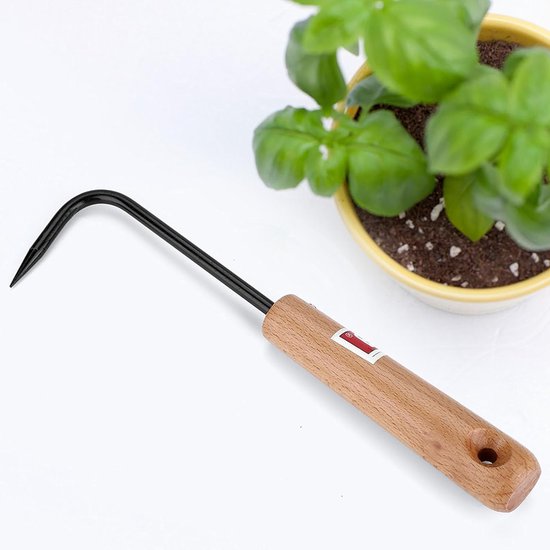 Wortelhaak voor onkruid verwijderen en graven - Handig handgereedschap voor thuis- en buitengebruik in de tuin van Merkloos	 — afbeelding 4