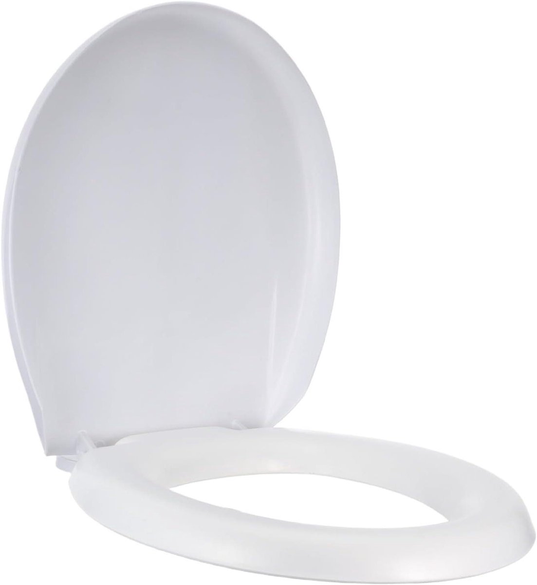 Toiletbril - Zachte zitting - Comfort in badkamer - Verdikte EVA constructie - 40x35 cm - Wit