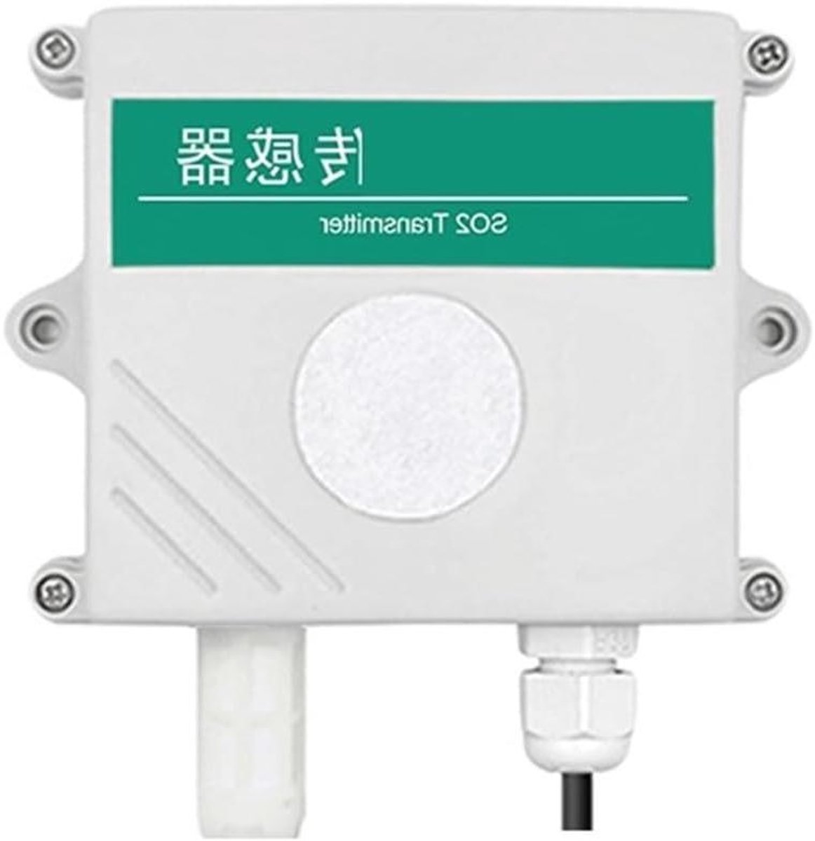 Gassensor RS485 - Gas detector - Luchtkwaliteit meten - 4-20mA output - 0-2000ppm - Grijs