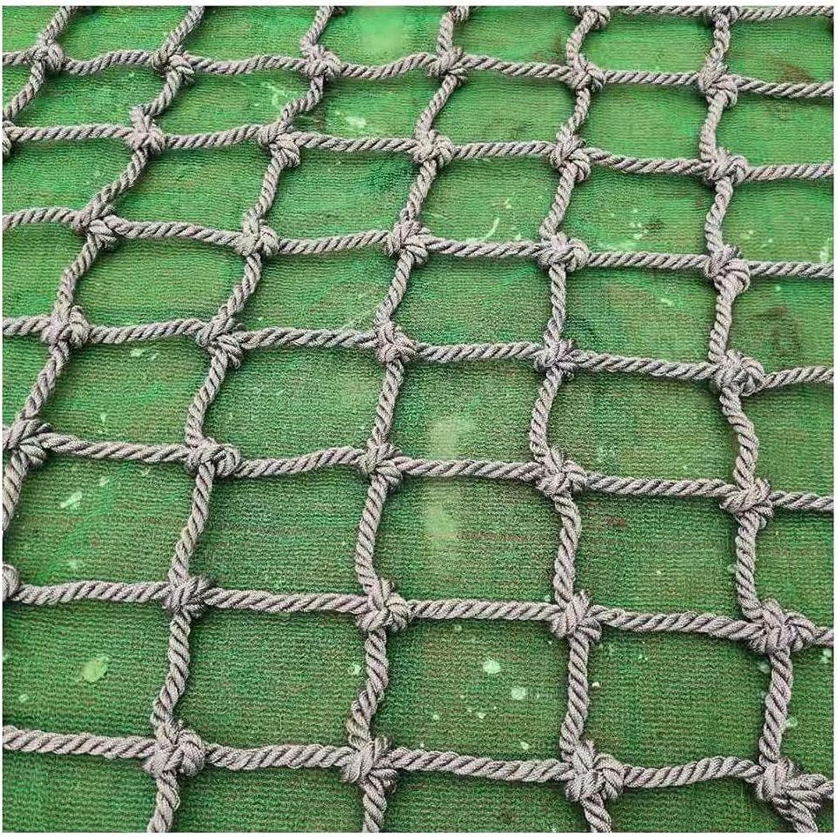 Klimnet voor kinderen - Speeltuin net Balustrade net - Veilig klimmen - Robuuste polyamide vezel - 8 mm maaswijdte - Zwart