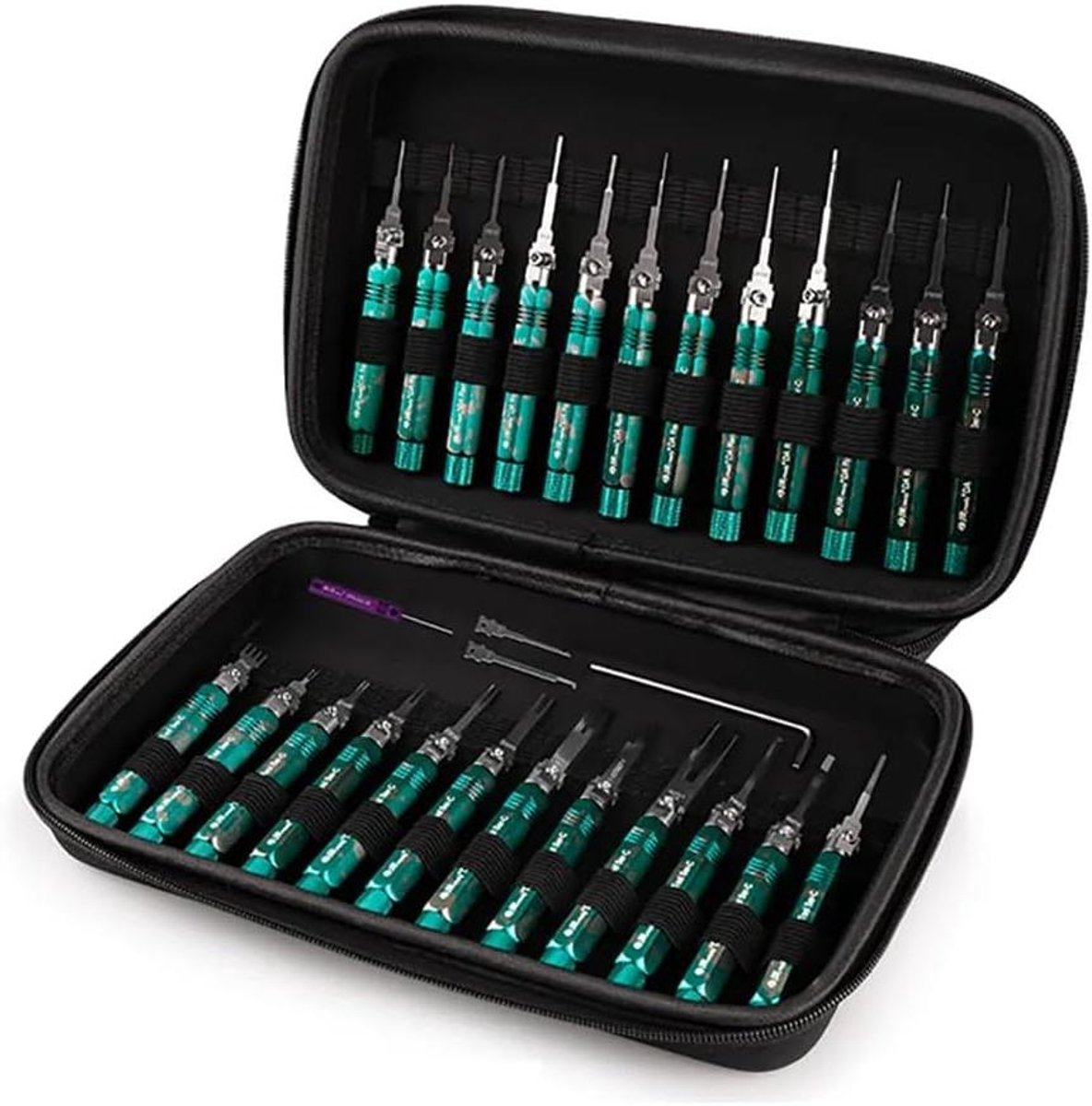 Kabelboom Gereedschap - Verwijder Set - Auto Onderhoud - 27 Delig - Complete Set - Zilver