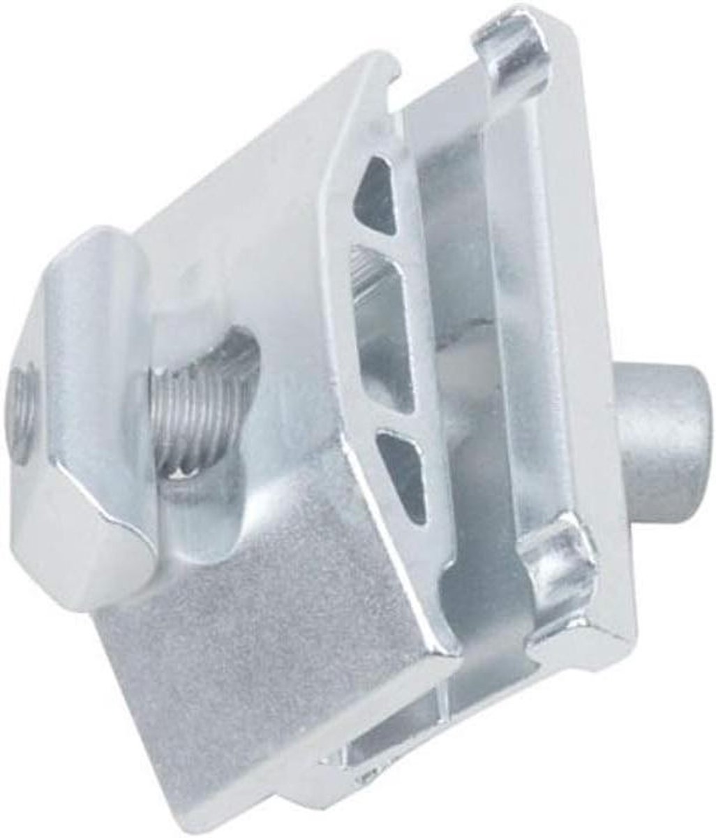 Fiets Zadelpen Klem - Zadelhouder Fiets - Veilig Zadel Monteren - Lichtgewicht Metaal - 5 x 3 cm - Zilver