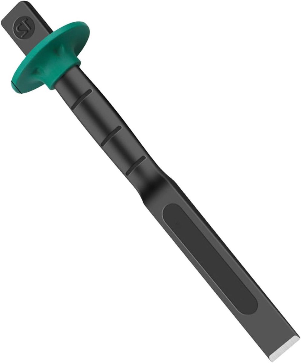Betonbeitel Set - Metselwerk Beitel - Beton Breken - Zwaar Gehard Staal - 30 cm - Zilver