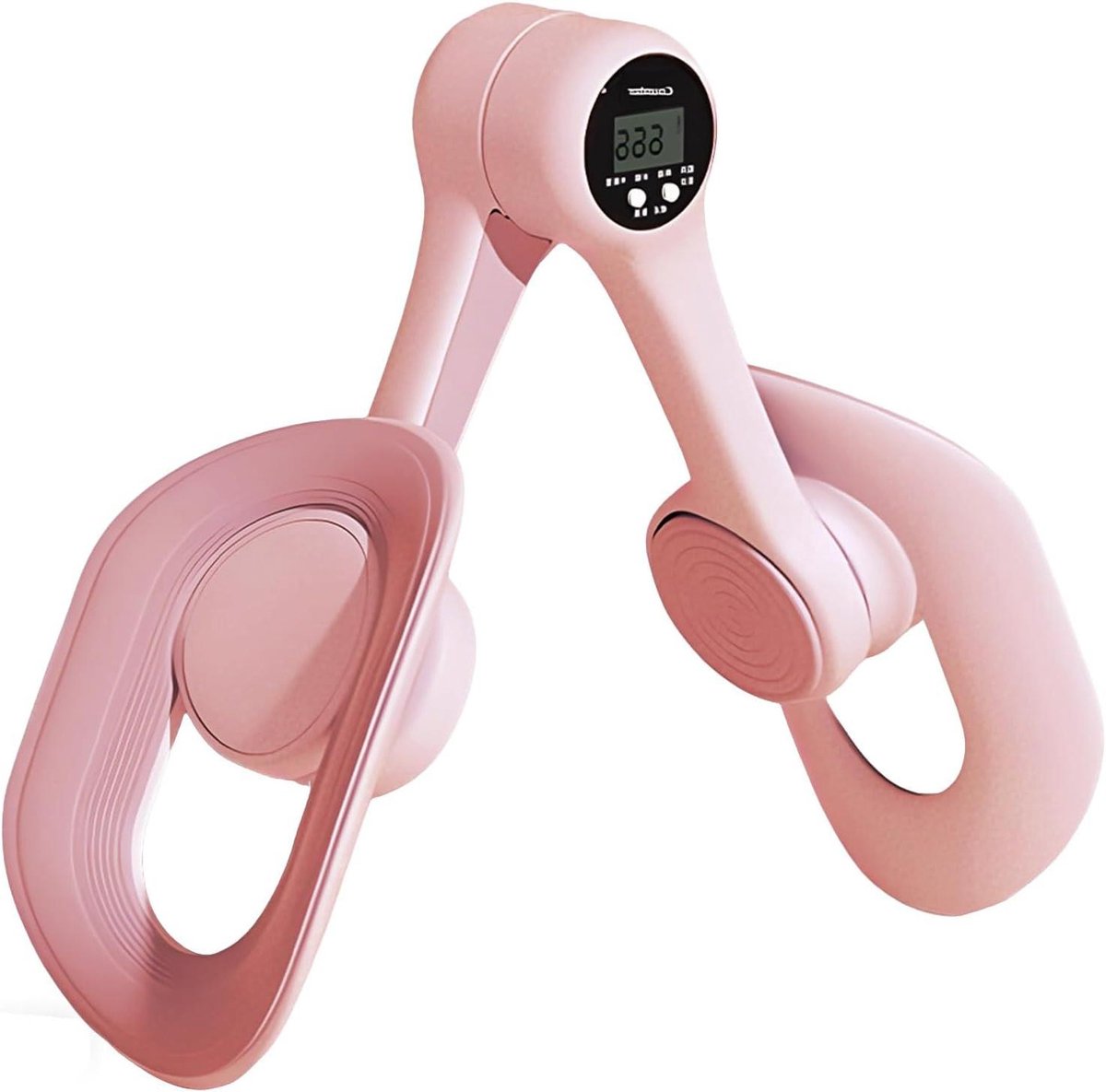 Dijbeenontspanner - Bekkenbodemtrainer Beenuitrusting - Spierversteviging Thuis - 360 Graden Rotatie - 21.4 x 16.2 x 12.3 cm - Roze