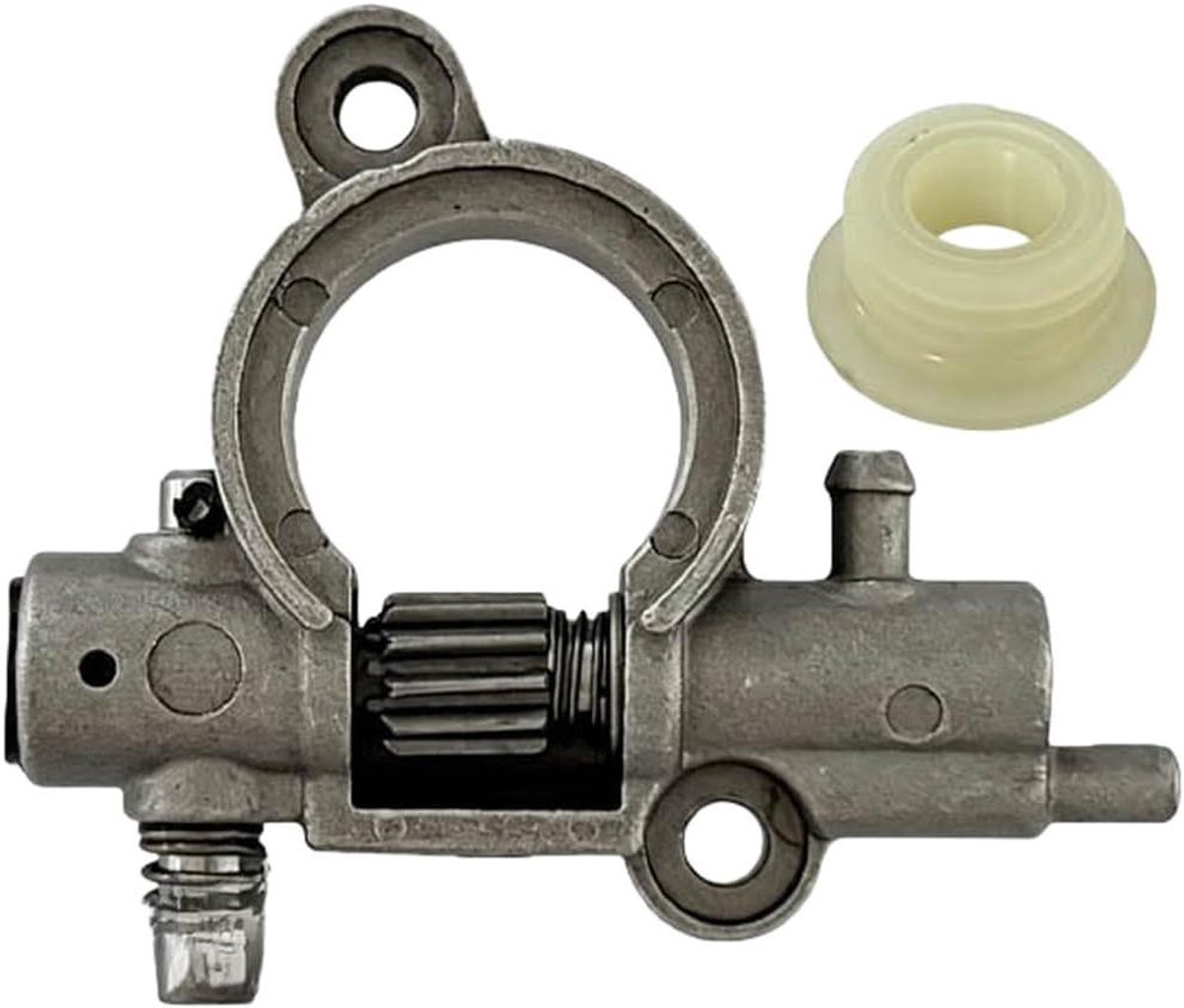 Kettingzaag Oliepomp - Turbo Turbine - Motoronderhoud - Geïntegreerd Ontwerp - 35 gram - Zilver