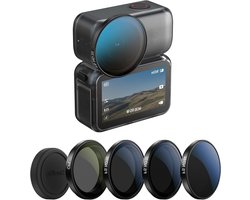 Action Camera Filter Kit voor DJI Osmo Nano met CPL Polarisatiefilter en ND Filters – Verbeter je Opnames met ND16, ND32 en ND64