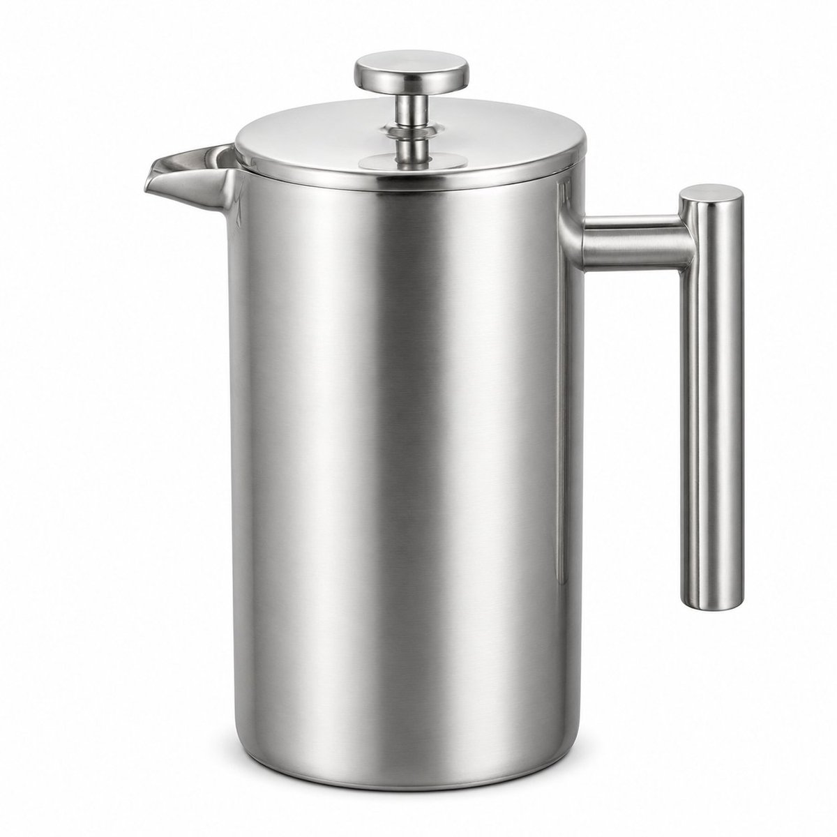 My Green Deal – RVS French Press 600 ml – Cafetiere – French Press Koffiemaker – Premium 304 RVS – Dubbelwandig & Vaatwasserbestendig