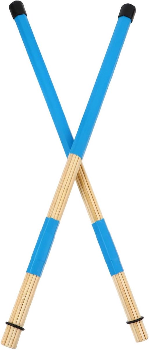 Drumstokken Set - Percussie Stokken - Muziek Maken - Niet-slip Handvat - 38 cm - Blauw