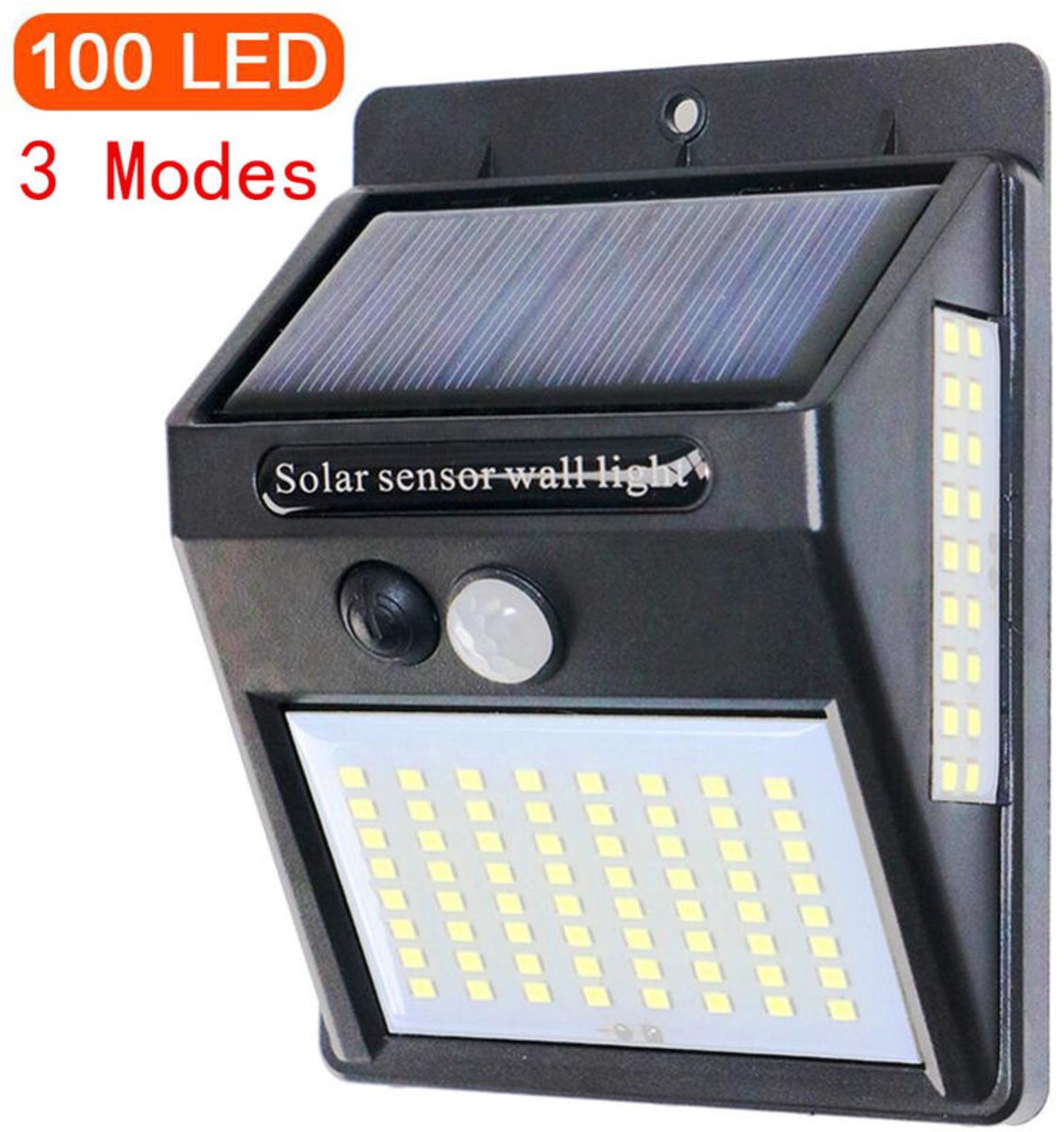 Een set van 4 buitenlampen op zonne-energie, elk geschikt voor 100 LED-lampjes, een helderheid van 1200 lumen, waterdicht, geschikt voor een bewegingssensor van 5 geschikt voorer en draadloze wandverlichting.