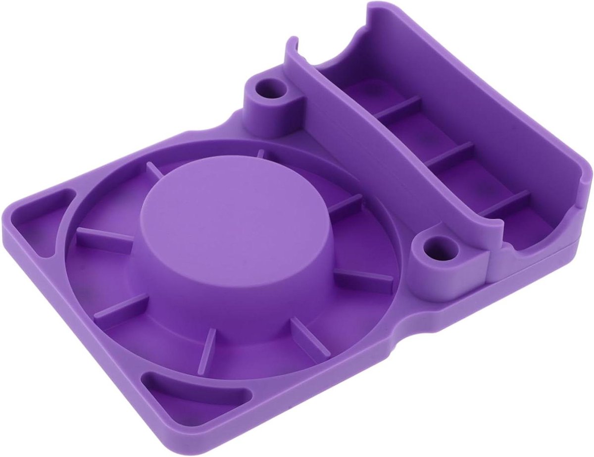 Siliconen Droogrek - Flessen Droger - Keuken Organiseren - Ruimtebesparend Ontwerp - 16 x 11.5 cm - Paars