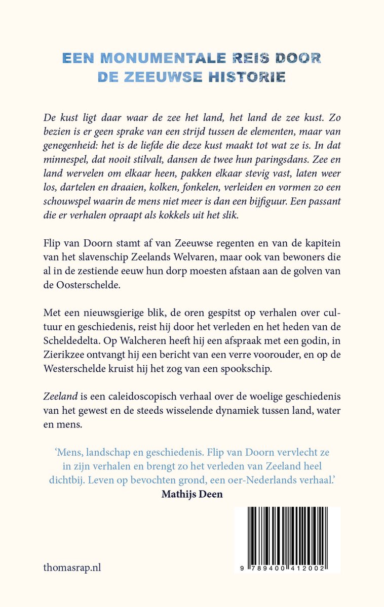 Zeeland - back cover