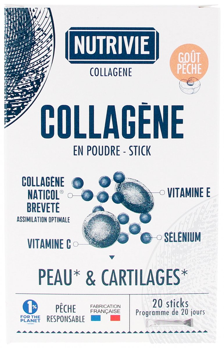 Nutrivie Collageenpoeder 20 Sticks