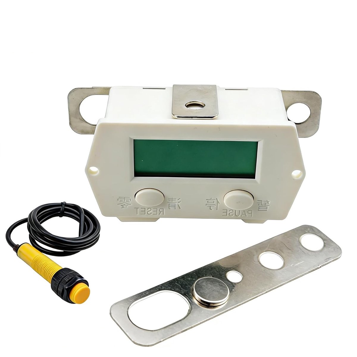 Digitale Telmachine voor Breien, 5-cijferige Magnetische Inductieteller met Nabijheidssensor, LCD Elektronische Telmachine voor Precisie en Gebruiksgemak, 0-99999 Meting