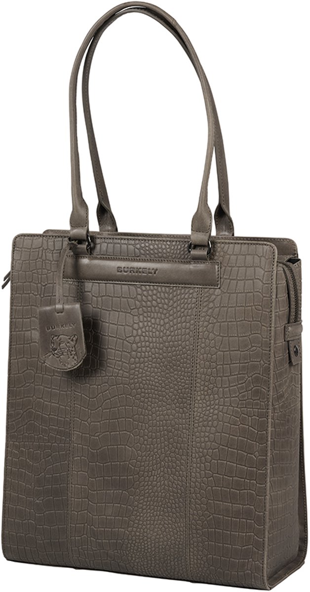 Burkely Casual Carly Shopper 14'' - Tas - Volwassenen - Grijs