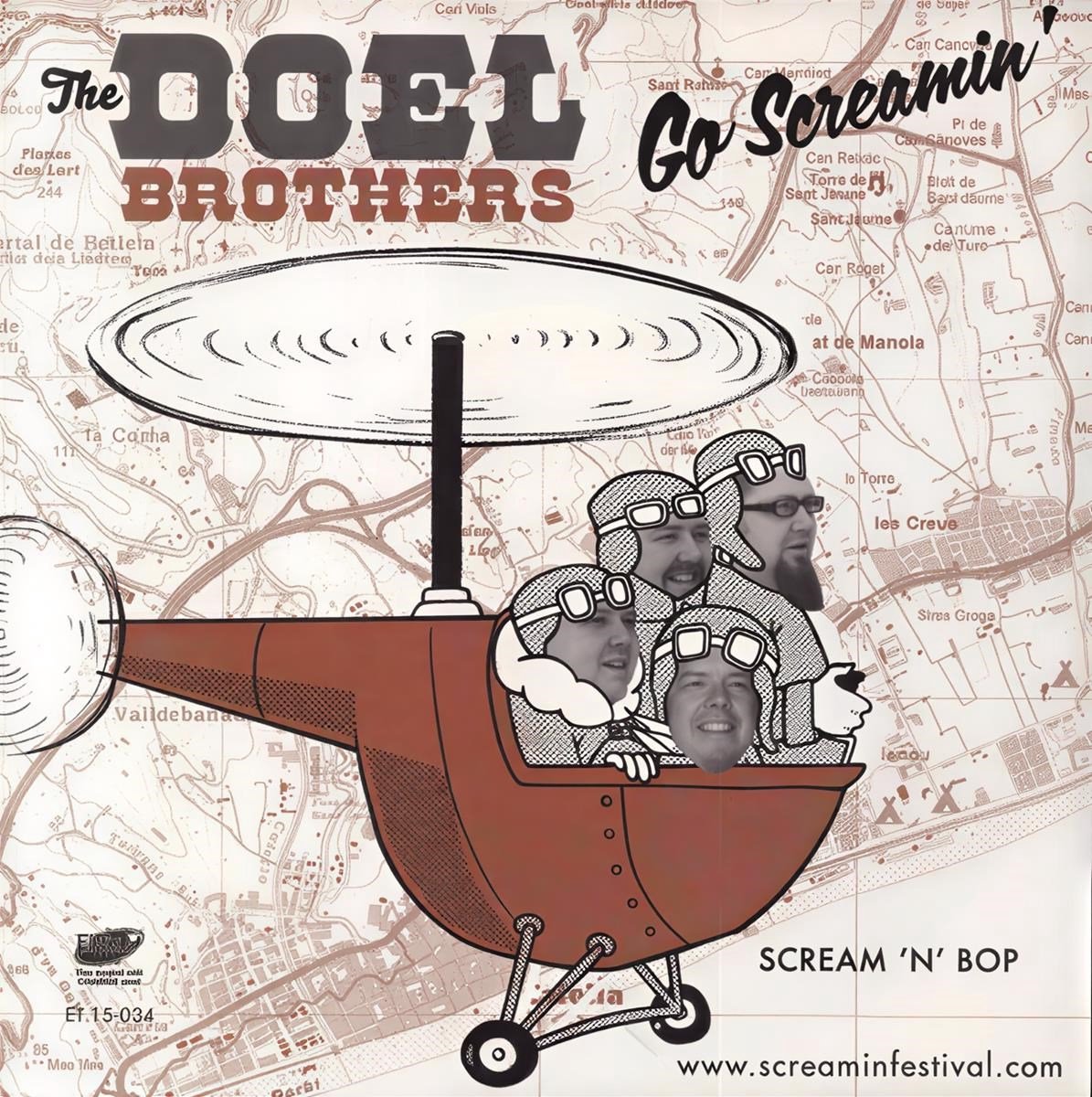 The Doel Brothers - Go Screamin' And Go Vegas!!! (7" Single)