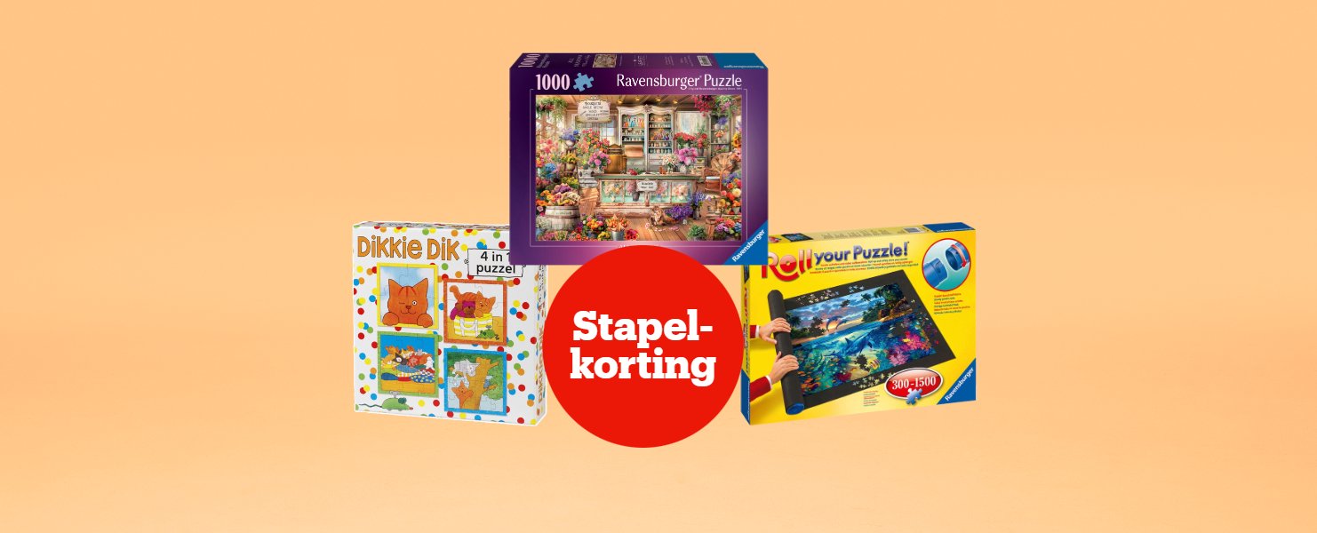 Tot 30% stapelkorting