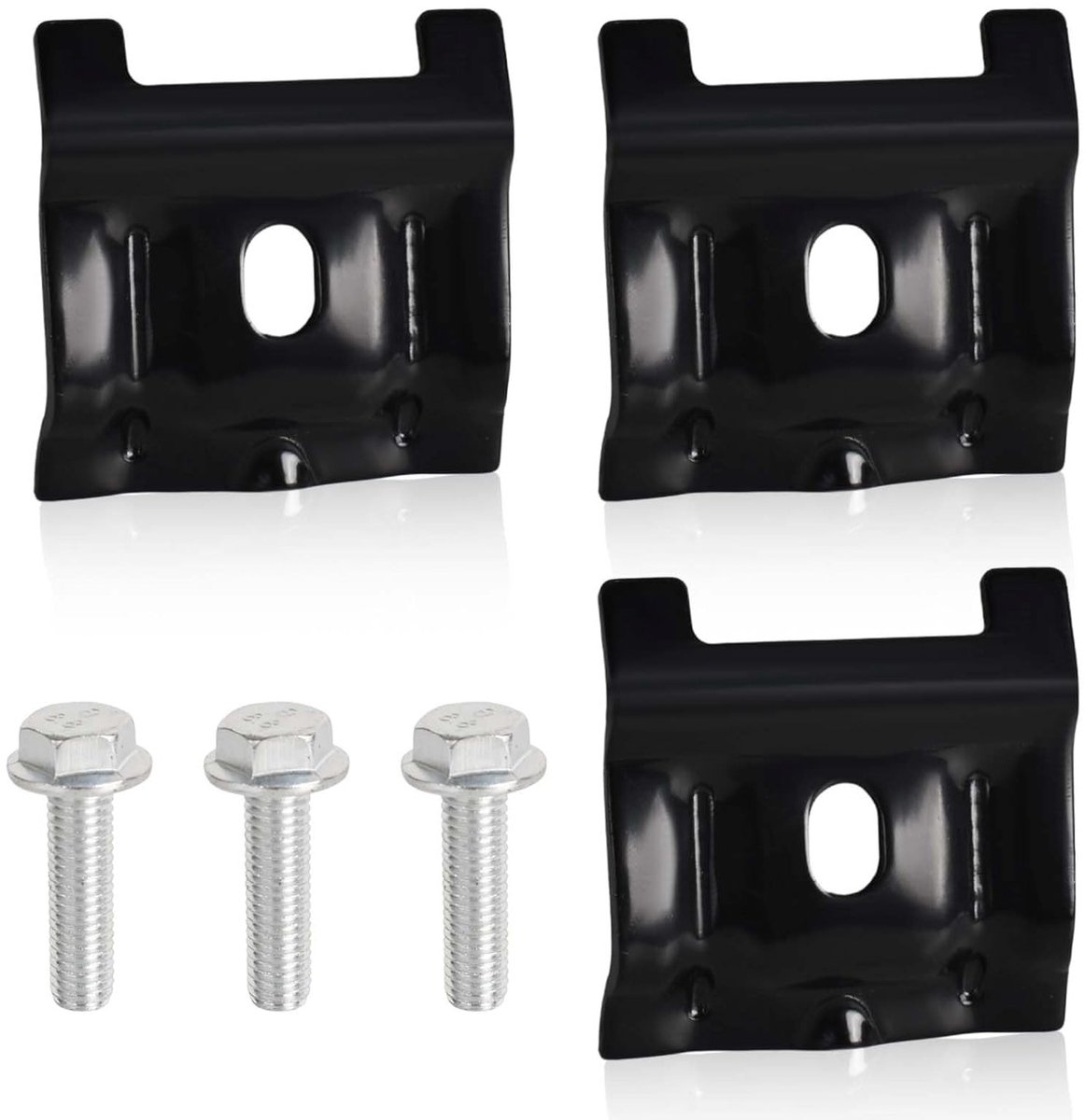 3 x Vibration Attachment voor Autobatterij, Batterijklem met Schroeven, Duurzaam en Betrouwbaar