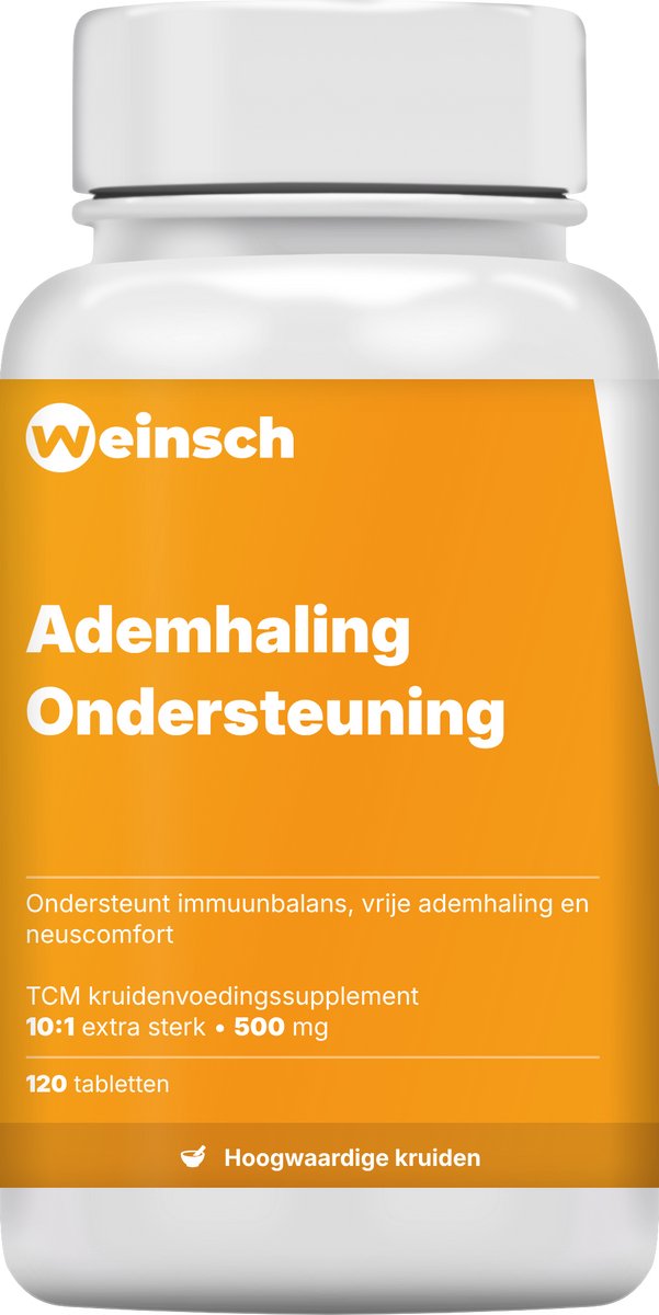 Weinsch Ademhaling Ondersteuning (Yi Qi Tong Qiao Pian) | 10:1 extra sterk | 500mg | 120 tabletten