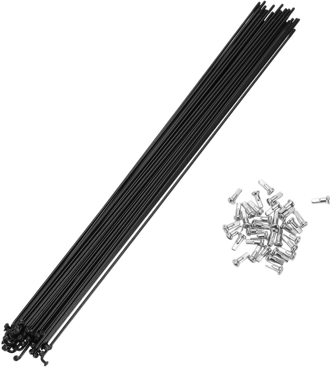 Dailygoods- Spaken 14G 295MM - Stalen Spaken - 36 Stuks - Upgrade voor Race Duurzaamheid - Schokbestendig - Antivibratie Weerstand - Fietsvelg