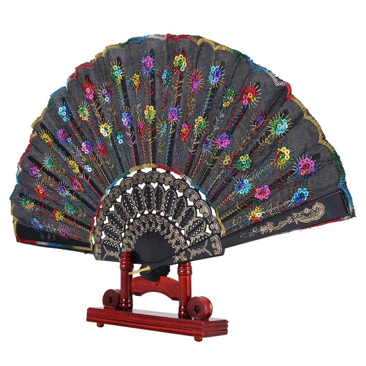 Dailygoods - Decoratieve Stand voor Chinese Vouwventilators