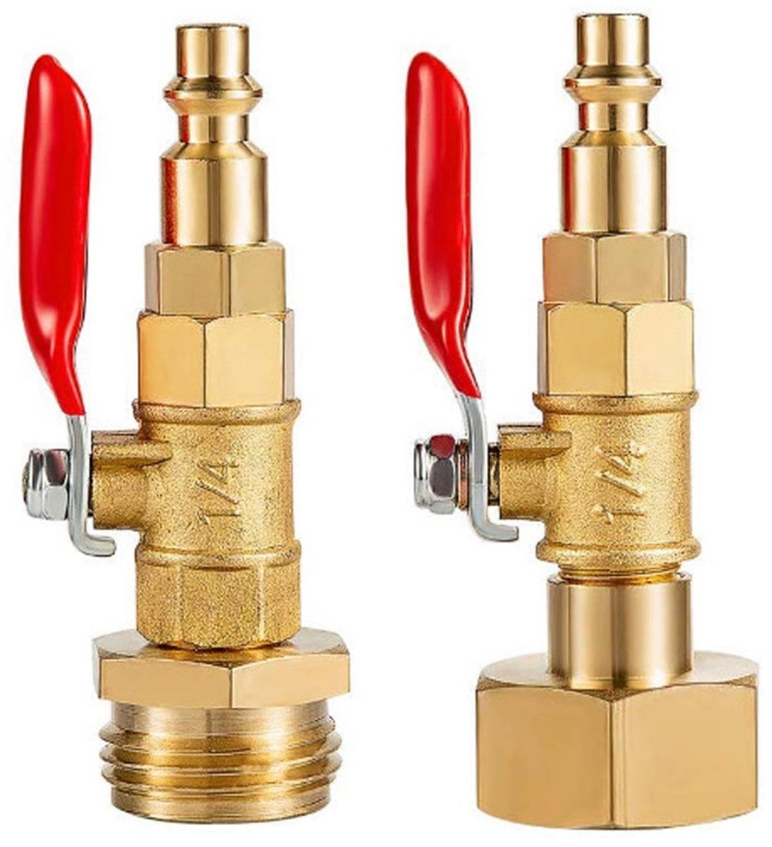 VLEMICO - Set van 2 Winterize Blowout Adapters met Quick Connecting Plug