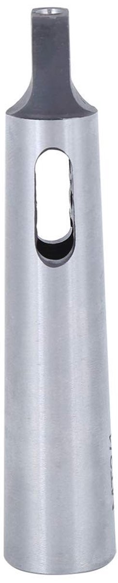 Dailygoods - Conische Reducerende Adapter Boorhuls MT2 naar MT1 - Hoge Hardheid Staal - Zilver - Slijtvastheid - Draaibankfrezen - Geschikt voor Indus...