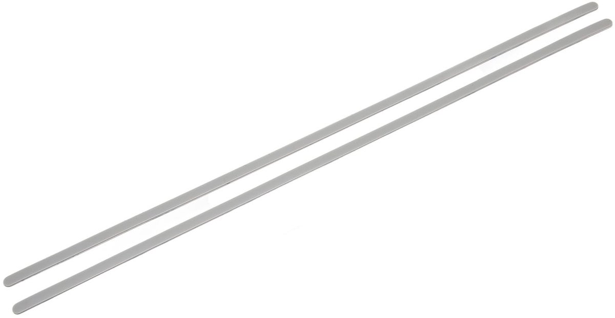 Dailygoods- Voetstrip Antislip - Bumpervoetstrip - Rubberen Voetstrips - Vervangende Voetstrips - 2 Stuks - Inclusief Gereedschapsset - Laptopvoetjes
