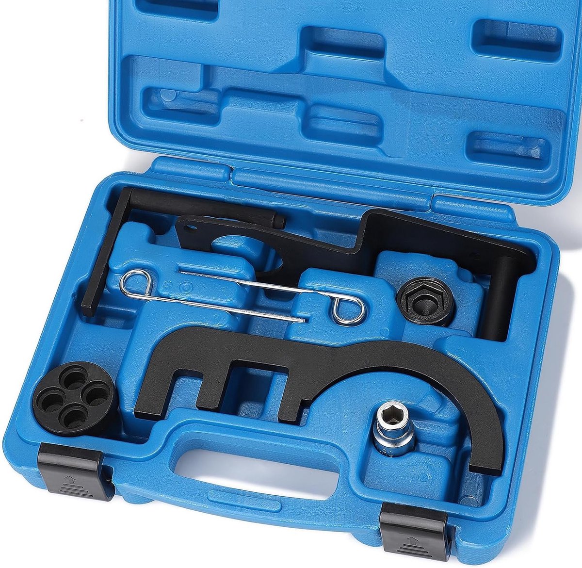 Engine Camshaft Afstelset, Handgereedschap voor Ketting, Timingriem en Vergrendelingsgereedschap voor 4 Cilinders, Geschikt voor BMW 2.0 N47, N47S, N57, N57S, Diesel Motoronderdelen en Accessoires