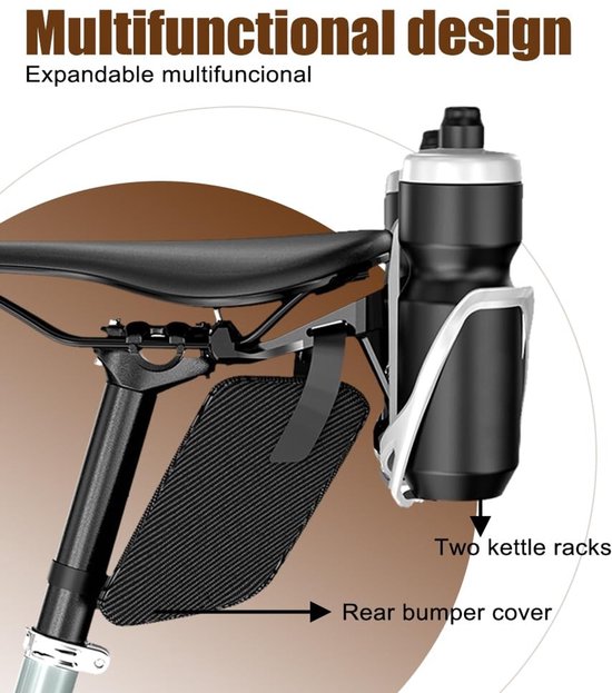 Dailygoods - Fiets Bidonhouder Zadel Mount Adapter voor Extra Opslag — afbeelding 2