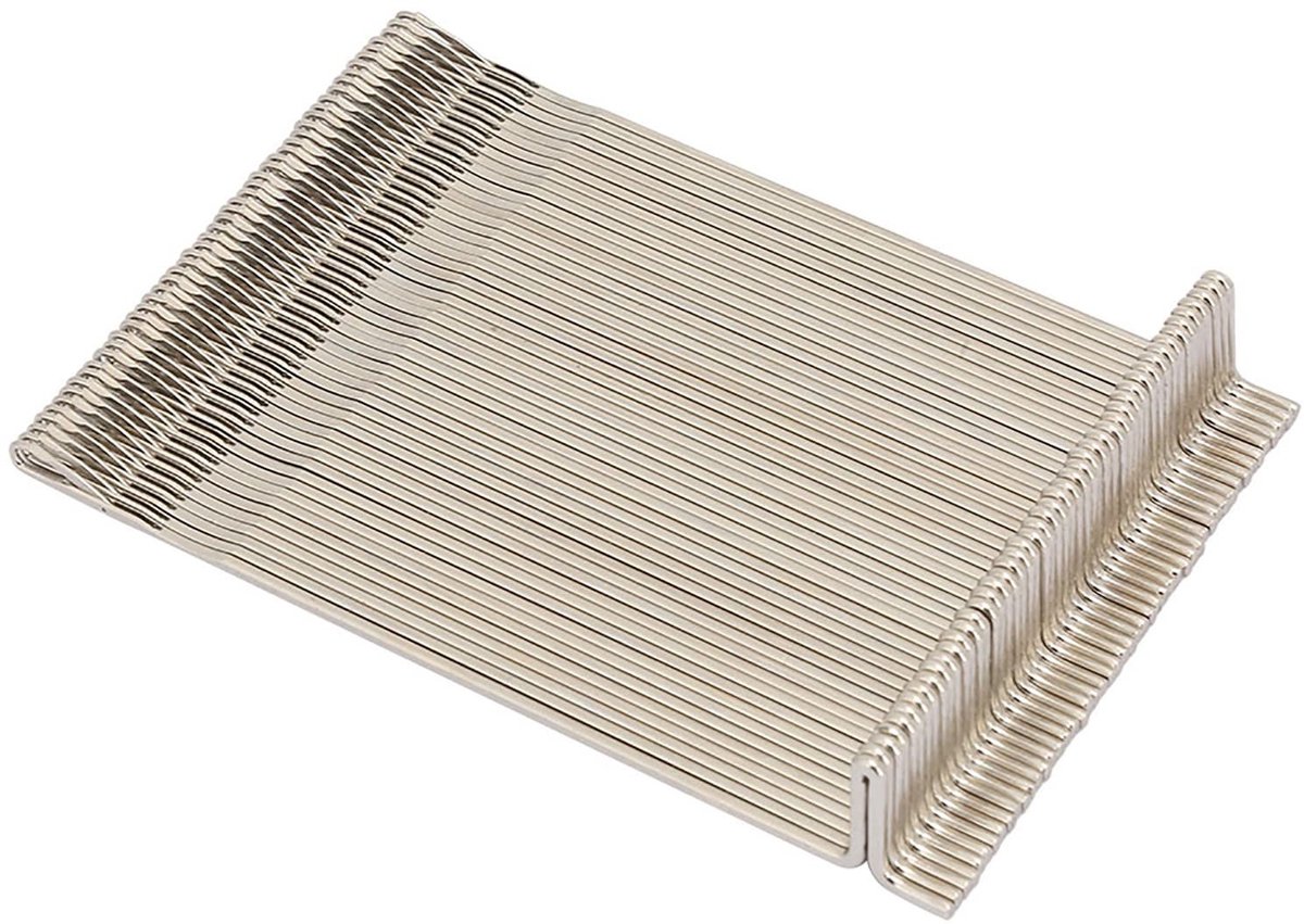 Dailygoods- Breinaalden Set 50 Stuks - Stalen Breinaalden 11 cm - Geschikt voor LK100/LK150/KH360 - Duurzaam - Hoge Hardheid - Breiaccessoires - Breimachine Naalden